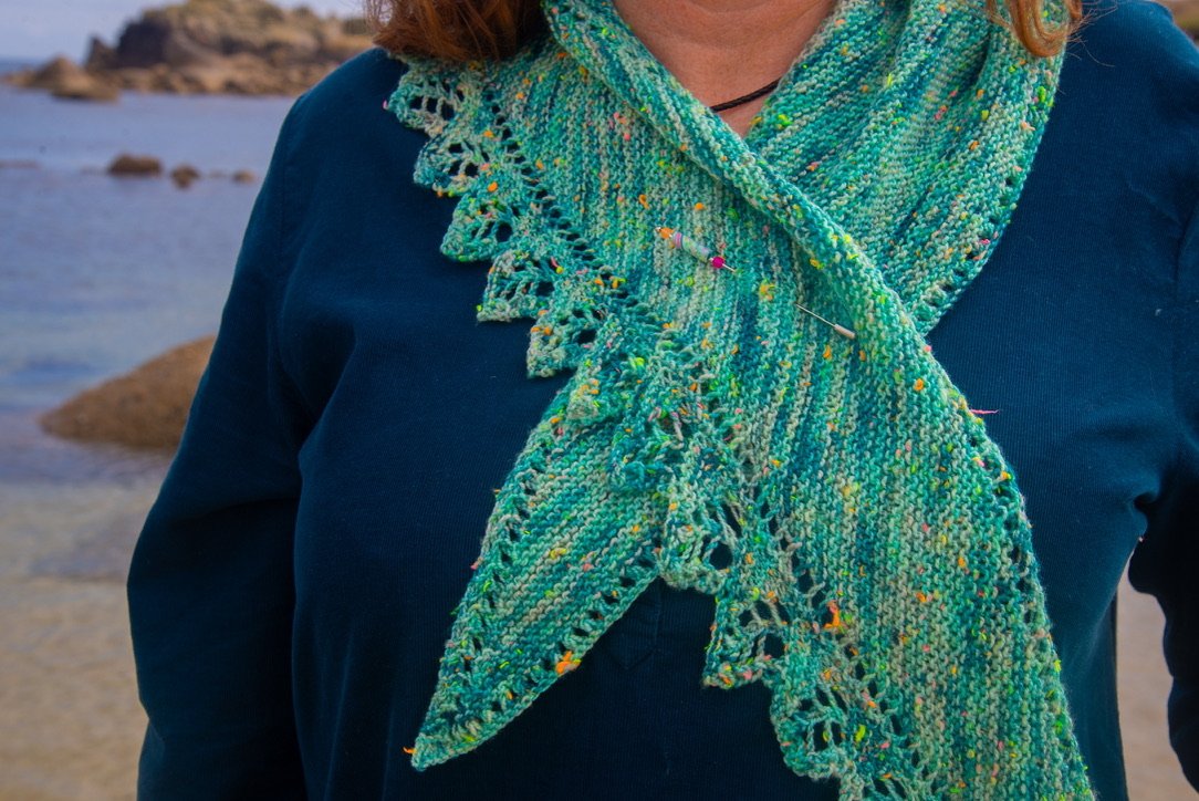 Spindrift Shawlette - Knitting Pattern - Image 2