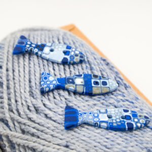 Scarf Knitting Kit - Serenade - 3 Fish