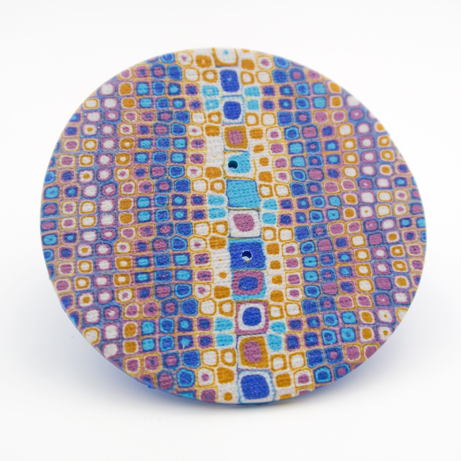 Purple and Gold Statement Button - Image 2