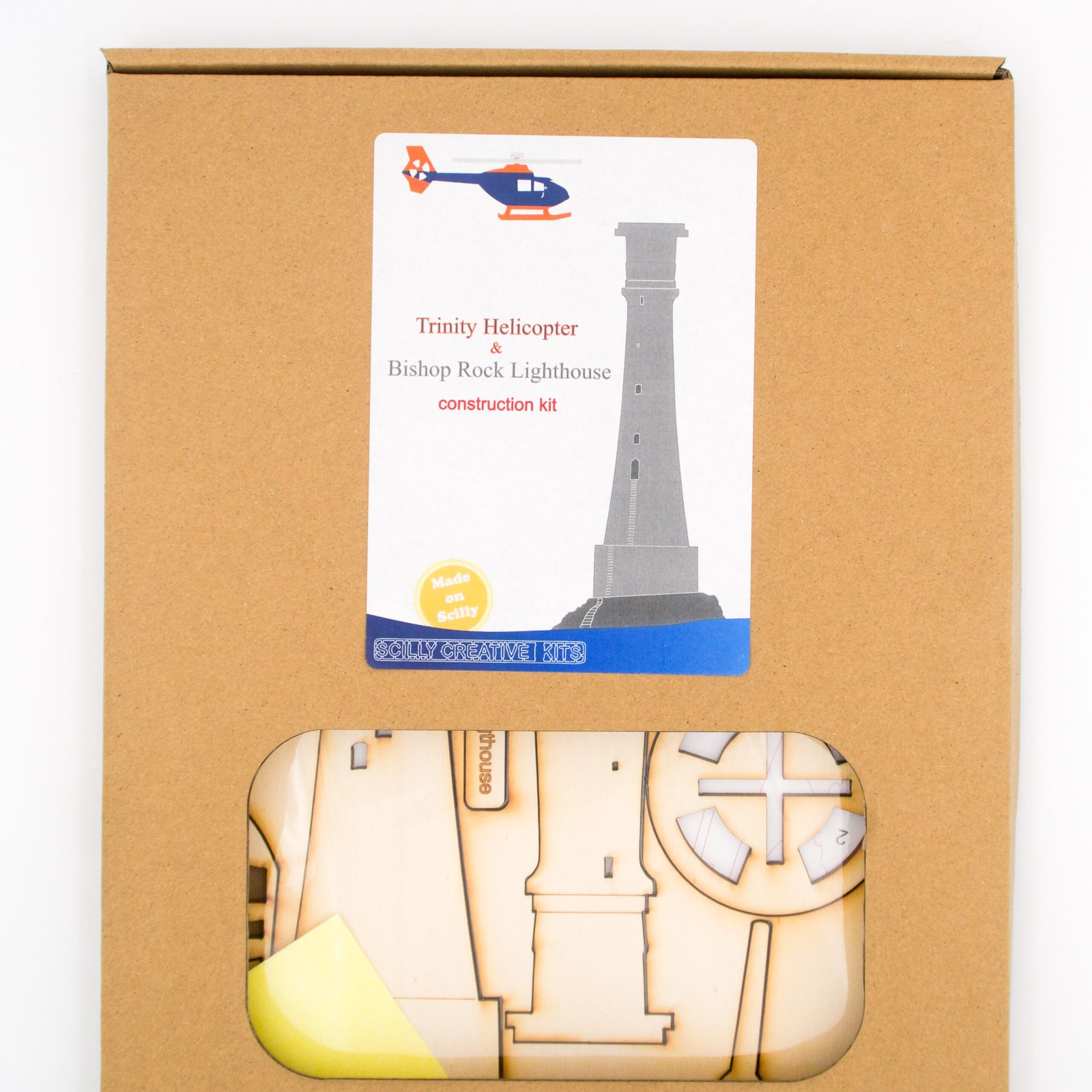 Bishop Rock Lighthouse & Trinity Helicopter Construction Kit