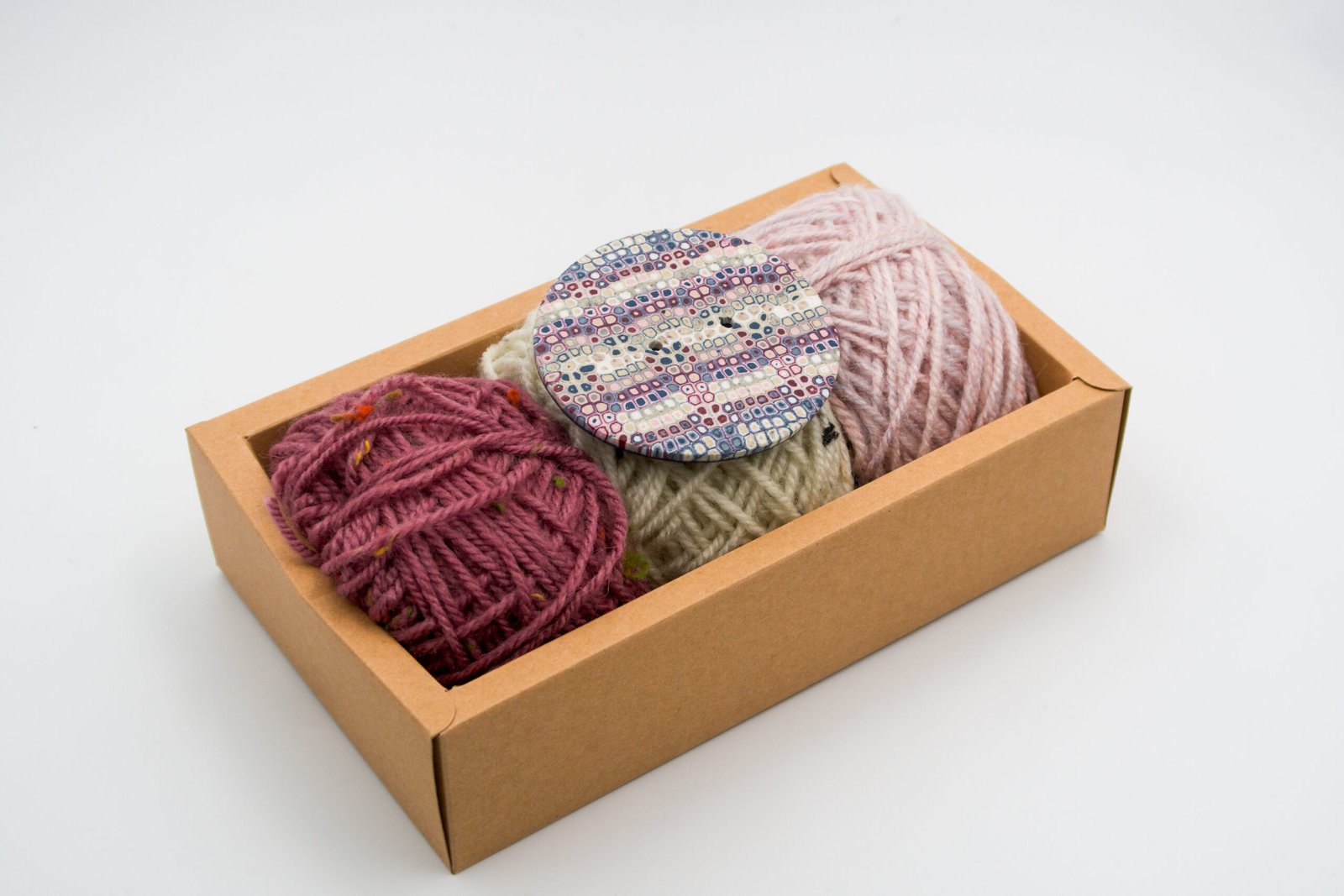 Scarf Knitting Kit - Marshmellow