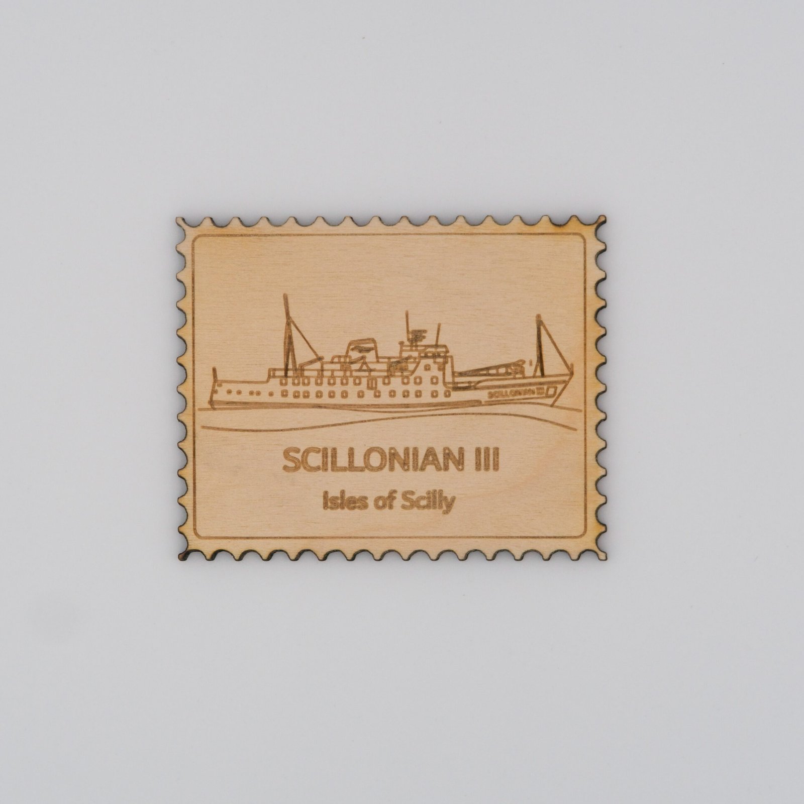 Isles of Scilly Wooden Magnet - Image 6