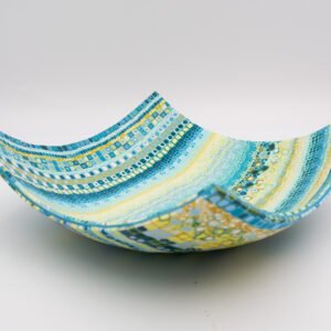 Turquoise Mosaic Bowl