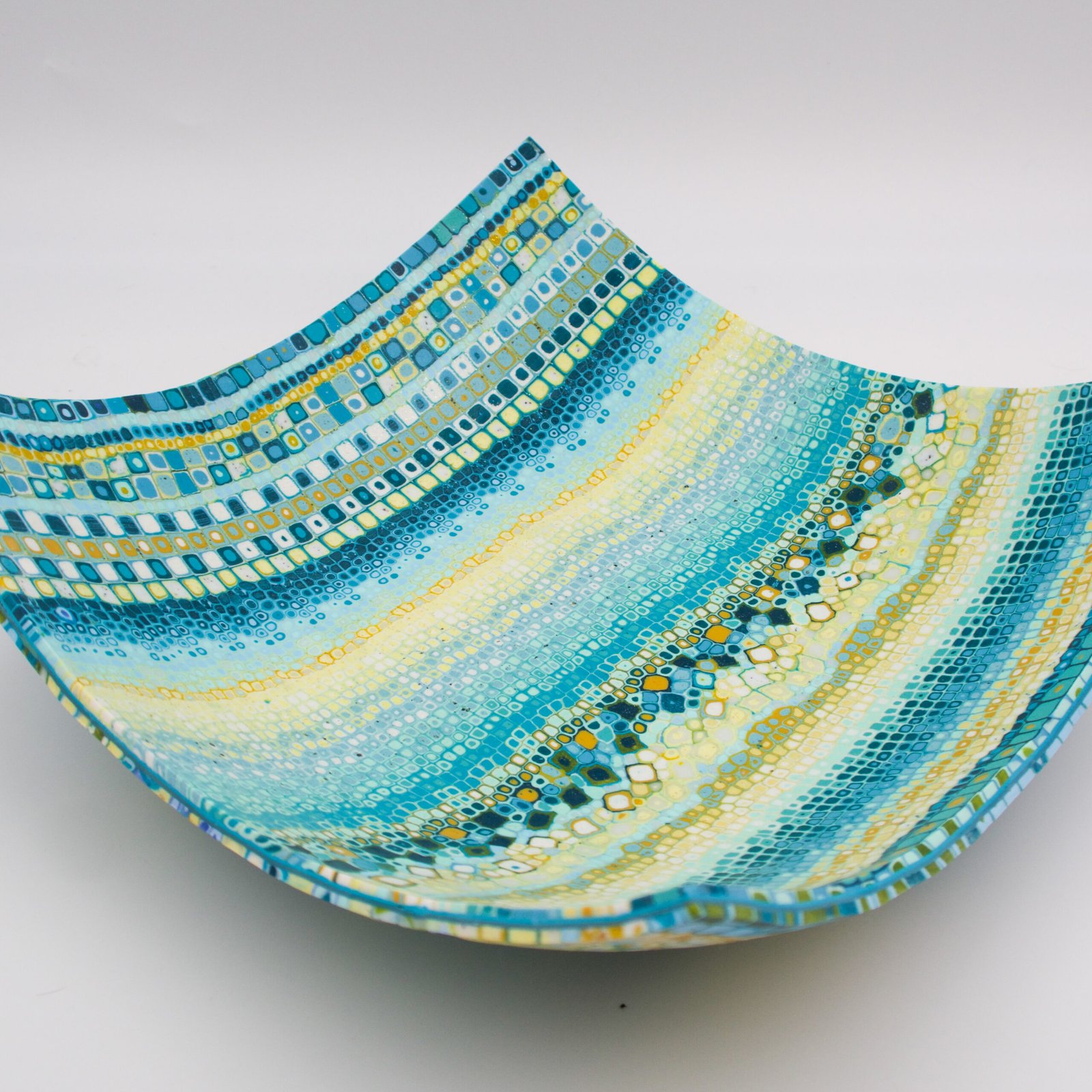 Turquoise Mosaic Bowl - Image 5
