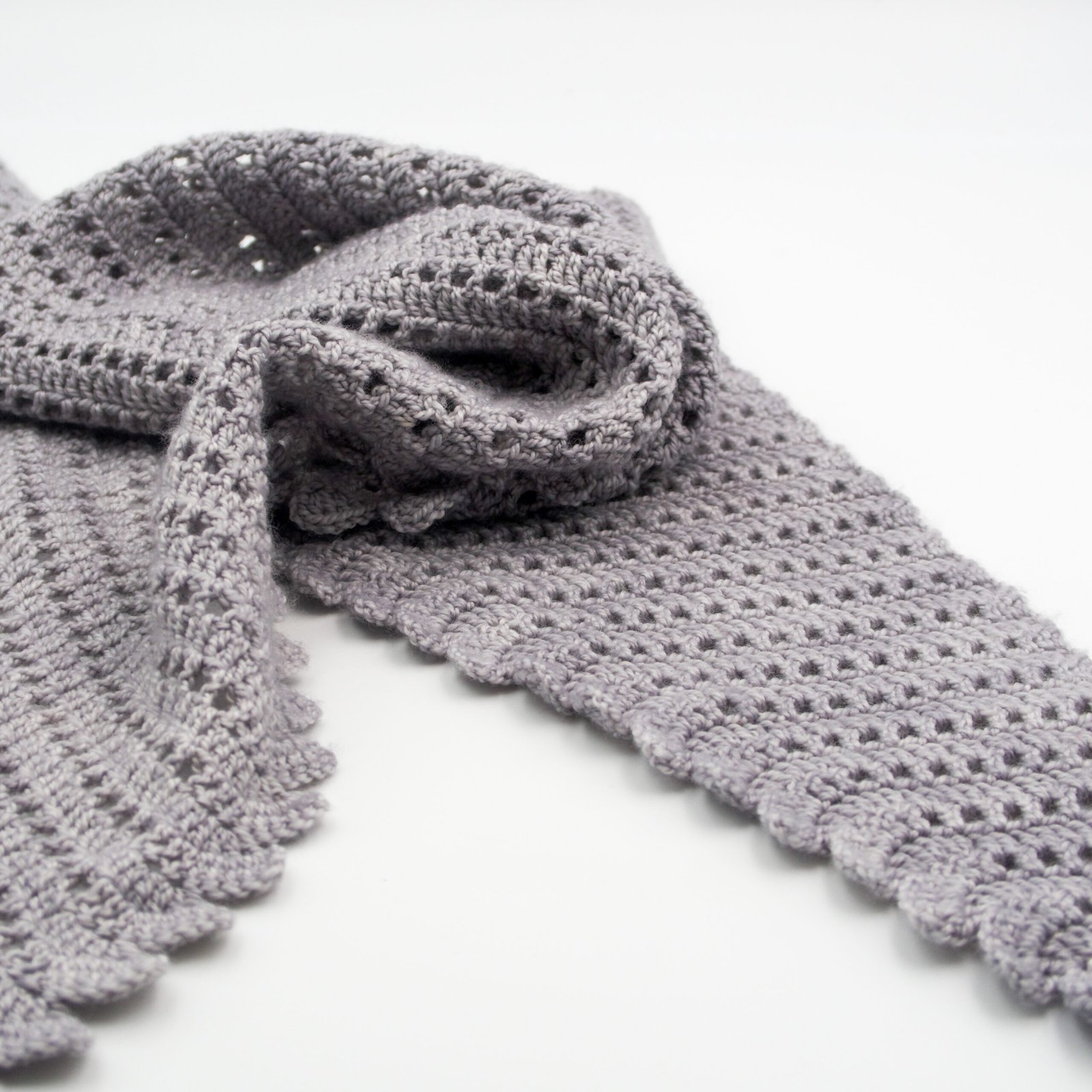 Bow Wave Shawlette - Crochet Pattern - Image 4